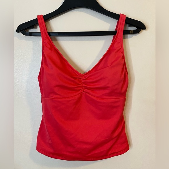 Miraclesuit Bright Coral Swimsuit Tank Top size 12 - Picture 1 of 7